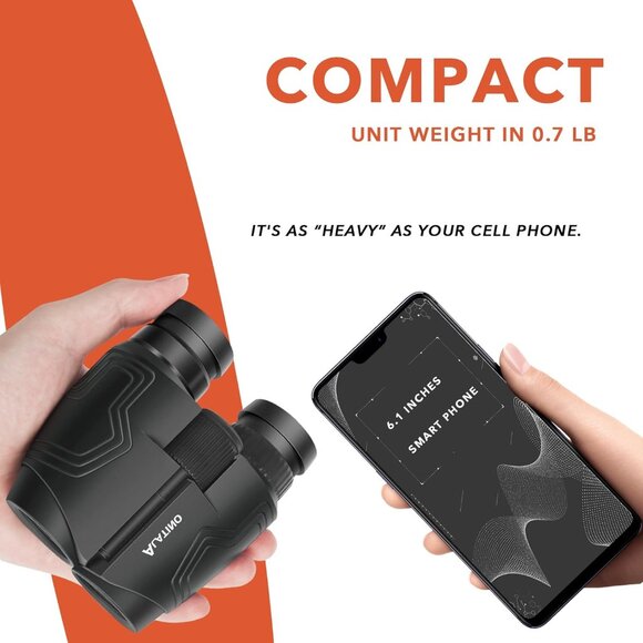 NIB Alatino 12x25 Compact Binoculars for Adults & Kids, - Picture 2 of 7